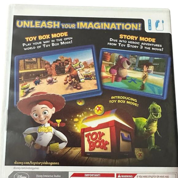 Toy Story 3 Nintendo Wii Video Game With Manual Untested - Picture 3 of 11